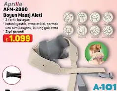 APRİLLA AFM-2880 BOYUN MASAJ ALETİ